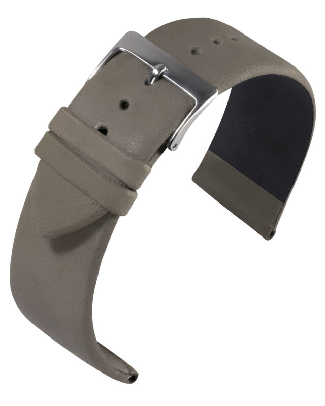 Uhrenlederband Barington Vegan Meran taupe 18 mm