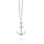 Kette mit Anhänger Anker 925/-Sterlingsilber rhodiniert