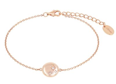 s.Oliver Armband mit Zirkonia  925/- IP roségold...