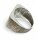 Silberring 925/- rhodiniert mit Diamantierung Stardust 20 x 16 mm Gr. 60