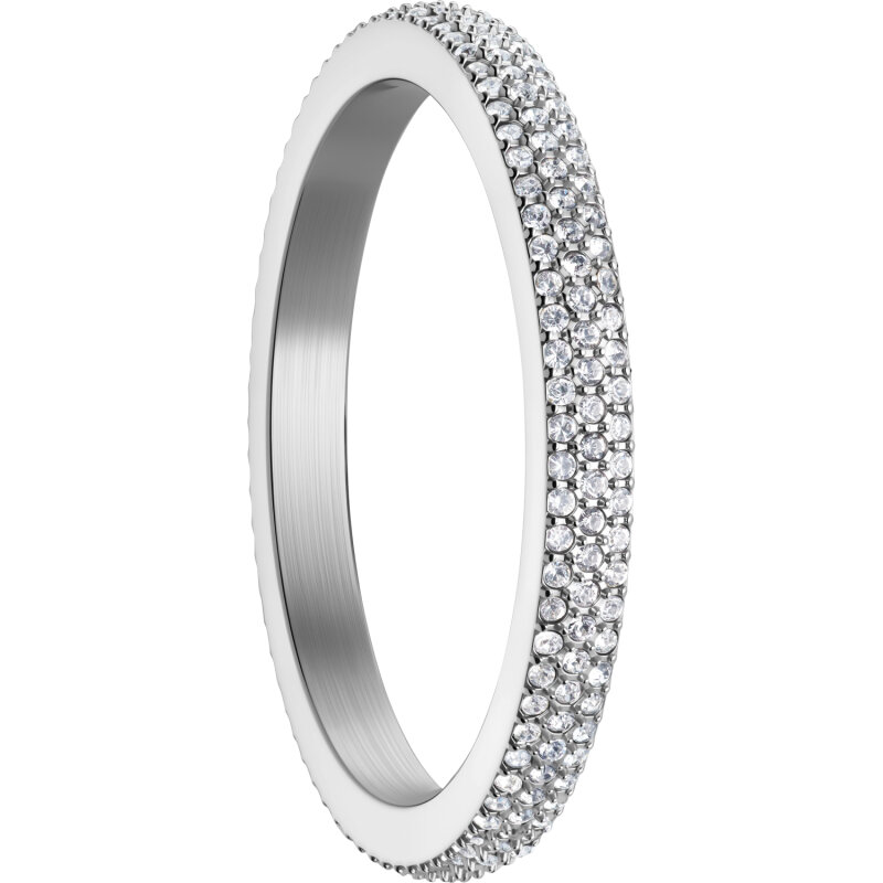 BERING Ring Edelstahl mit Kistallen 597-17-81