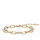 BERING Armband Edelstahl IP-GOLD mit Kristallen 655-27-180