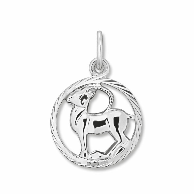 Sternzeichen Steinbock Silber 925/- 16 mm