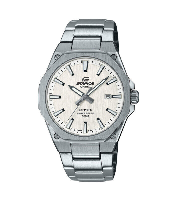 CASIO Edifice EFR-S108D-7AVUEF Saphirglas silbernes Zifferblatt