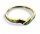 Damenring mit Smaragd 333/- Gelbgold Gr. 52