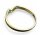 Damenring mit Smaragd 333/- Gelbgold Gr. 52