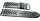 Uhrenlederband Hunter Racing Schwarz 22 mm Lochmuster