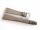 Clip Uhrenlederband Nappa glatt dunkelbraun 20 mm