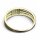 Damenring 333/- Gelbgold  mit Zirkonia Pavé gefasst Gr. 50