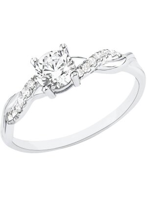 s.Oliver Silberring 925/- mit Zirkonia 9079339 Gr. 54