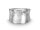 Quinn Silberring 925/-  kratzmatt Gr. 56 15 mm breit