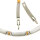 Titancollier Bicolor IP roségold 47 cm + 3 cm Zirkoniasteine 5 mm breit