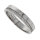 Silberring 925/- rhodiniert mit Zirkonia 4 mm breit Gr.52