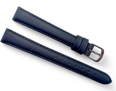 Uhrenlederband dunkelblau DB Toledo 14 mm