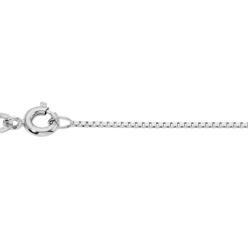 Halskette Venezia 585/- Weißgold 42 cm 1,0 mm V10
