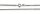 Halskette Schlange 8-kant 925/- rhodiniert 60 cm 1,3 mm