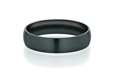 Collection Ruesch Trauringe Black & Diamonds 14/30010 + 14/30020