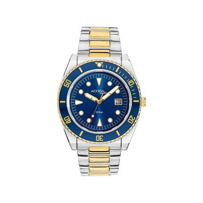 Adora Saphir Edelstahl Armbanduhr AS4748