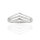 Ring 925/-,rhod.,pol.,Spitze,Zirkonia