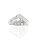Ring 925/-,rhodin.,matt/pol.,Zirkonia,Spitze