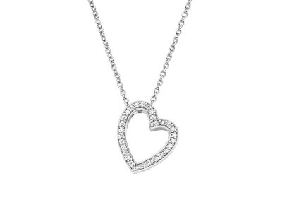 Viventy Kette mit Anhänger Herz 925/- Silber...