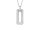 Viventy Anhänger mit Kette, 108 Zirkonia, Silber