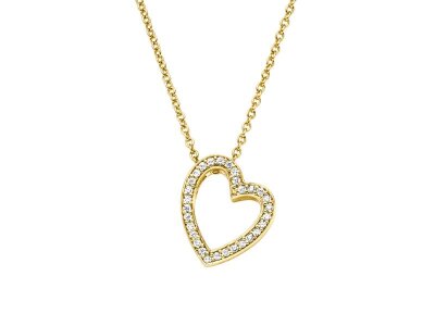 Viventy Herzanhänger mit Kette 925/- Silber...