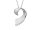 Viventy Collier mit Anhänger 925/- Silber rhodimniert 45cm, 13 Zirkonia