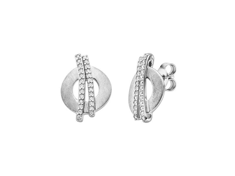 Viventy Ohrstecker 52 Zirkonia 925/- Silber rhodiniert