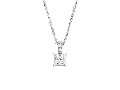 Viventy Kette mit Anhänger 925/- Silber rhodiniert 4...