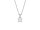 Viventy Kette mit Anhänger 925/- Silber rhodiniert 4 Zirkonia