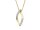 Viventy Anhänger mit Kette 925/- Silber vergoldet 54 Zirkonia