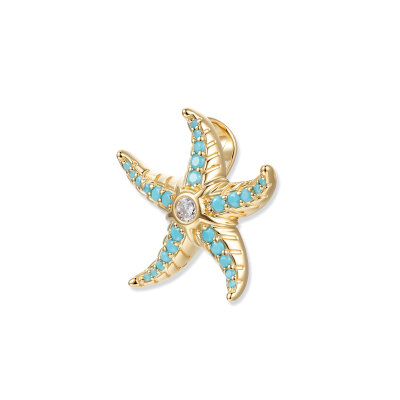 Seinerzeit Sully Aqua Seestern Anhänger SZA-3960-476