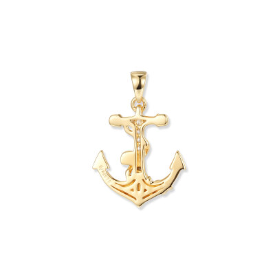 Seinerzeit Haven Crystal Anker Anhänger SZA-3960-480
