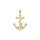 Seinerzeit Haven Crystal Anker Anhänger SZA-3960-480