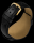 Uhren Unterlagenband Leder Schwarz 20 mm extra lang XL