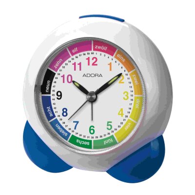 Adora Kinderwecker Lernwecker blau