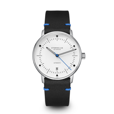 Sternglas Naos Automatik Edition Bauhaus X blau silber /...