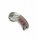 Kettenanhänger Sterlingsilber 925/- pinke Zirkonia 18 x 7 mm