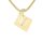 Brillant-Anhänger 585/- Gelbgold 24 x 19 mm