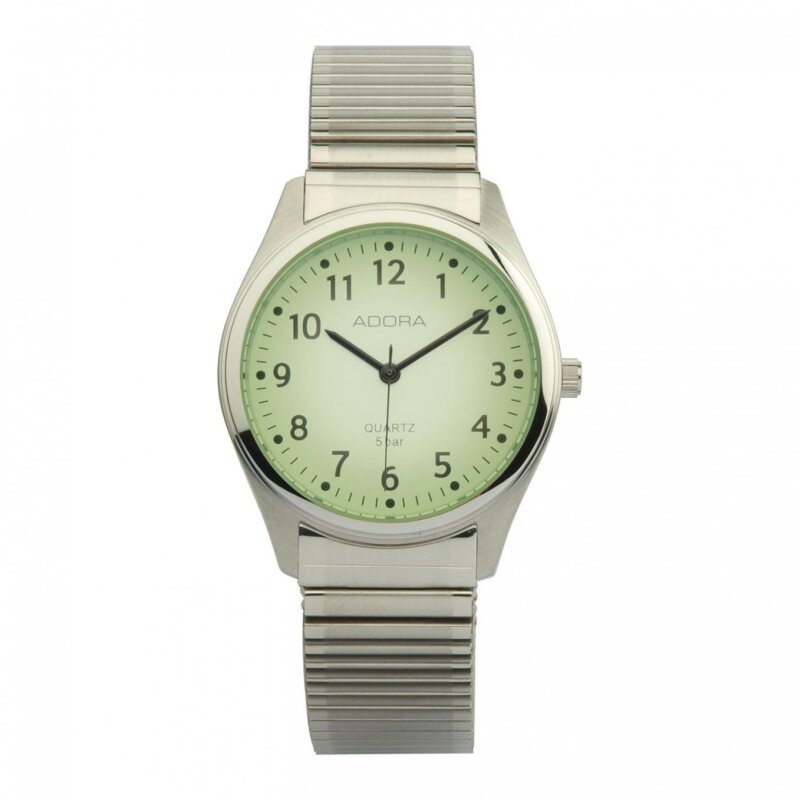 Adora Herrenuhr AB6208 Zugband selbstleuchtendes Zifferblatt