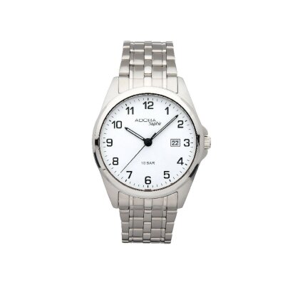 Adora Herrenuhr Saphir AS4303 weißes Zifferblatt,...