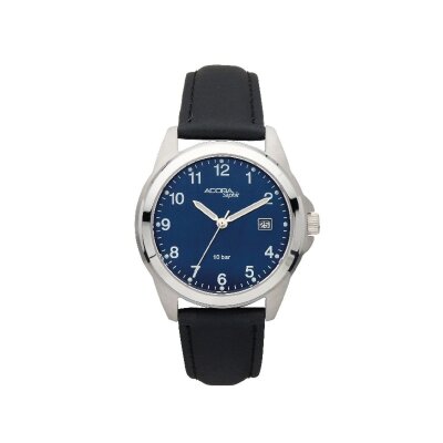 Adora Saphir Herrenuhr mit Lederband AS4275