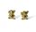 Ohrstecker 333/- Gelbgold Teddy 10 x 7 mm