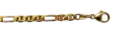 Goldarmband 333/-Gelbgold Figaro 19 cm