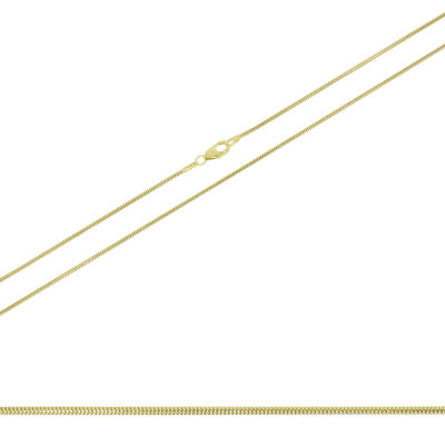 Schlangenkette 585/- Gelbgold 40 cm 1,4 mm massiv