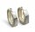Scharniercreolen 925/- Sterlingsilber 8-eckig 14,5 x 3,5 mm