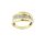 massiver Brillantring 585/- GG  0,35 ct w/si Gr. 58
