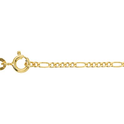 Figarokette 333/- Gelbgold 40 cm 2,0 mm massiv